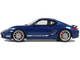 2012 Porsche Cayman R Aqua Blue Metallic 1/18 Model Car GT Spirit GT901