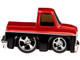 1987 Chevrolet C10 Pickup Truck Red Metallic and Black Customs Series 2 Diecast Model Car CarTuned 515067