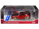 Subaru BRZ Varis Arising 1 RHD Right Hand Drive Red Metallic with Carbon Hood and Top and Extra Wheels 1/64 Diecast Model Car CM Model CM64-BRZ-07
