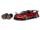 Pagani Imola Red Metallic with Carbon Top and Stripes with Extra Wheels 1/64 Diecast Model Car CM Model CM64-IMOLA-05 Pagani Imola Red Metallic with Carbon Top and Stripes with Extra Wheels 1/64 Diecast Model Car CM Model CM64-IMOLA-05