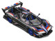 Pagani Zonda Revo Barchetta Carbon with Red White and Blue Stripes 1/64 Diecast Model Car CM Model CM64-ZONDA-RB01