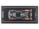 Pagani Zonda Revo Barchetta Carbon with Red White and Blue Stripes 1/64 Diecast Model Car CM Model CM64-ZONDA-RB01