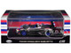 Pagani Zonda Revo Barchetta Carbon with Red White and Blue Stripes 1/64 Diecast Model Car CM Model CM64-ZONDA-RB01
