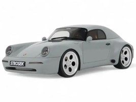 2023 Strosek Mega 30 Speedster Porsche 911 Classic Gray 1/18 Model Car GT Spirit GT924