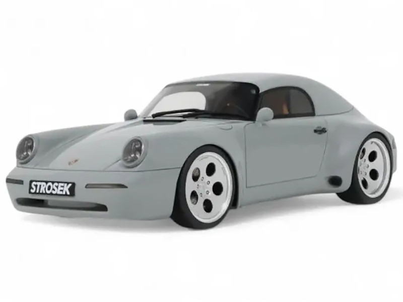2023 Strosek Mega 30 Speedster Porsche 911 Classic Gray 1/18 Model Car GT Spirit GT924