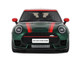 2021 Mini Clubman F54 JCW British Green Metallic with Red Top and Stripes Limited Edition to 999 pieces Worldwide 1/18 Model Car Otto Mobile OT1168