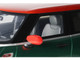 2021 Mini Clubman F54 JCW British Green Metallic with Red Top and Stripes Limited Edition to 999 pieces Worldwide 1/18 Model Car Otto Mobile OT1168