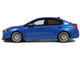 2015 Subaru WRX Sti S207 RHD Right Hand Drive Blue Pearl Metallic Limited Edition to 2000 pieces Worldwide 1/18 Model Car Otto Mobile OT1182