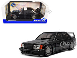 Mercedes Benz 190 Evolution II W201 Solido Works Black 1/18 Diecast Model Car Solido S1801012