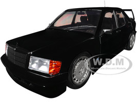 Mercedes Benz 190 Evolution II W201 Solido Works Black 1/18 Diecast Model Car Solido S1801012