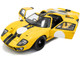 1968 Ford GT40 MK1 Yellow with Black Stripes Competition Series 1/18 Diecast Model Car Solido S1803011