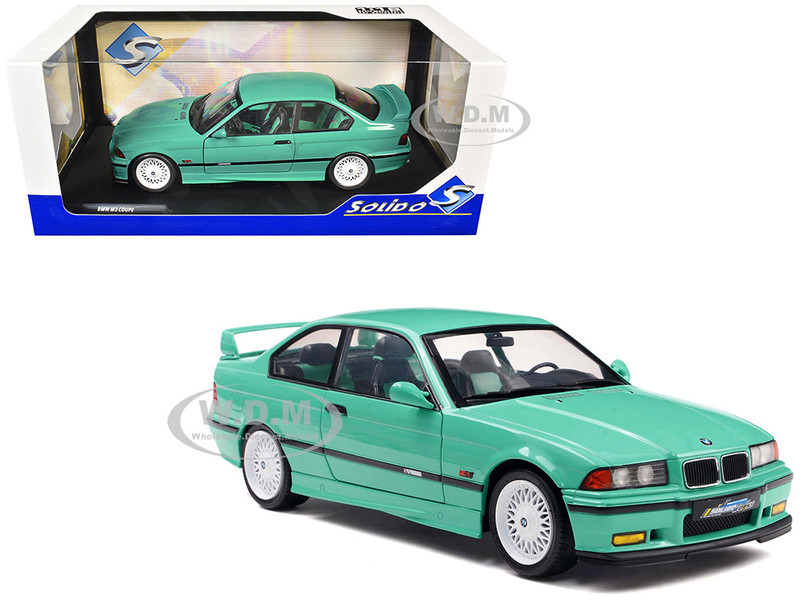 1991 BMW E36 M3 Solido Works Mint Green with Mint Green Interior 1/18 Diecast Model Car Solido S1803916