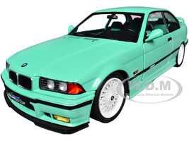 1991 BMW E36 M3 Solido Works Mint Green with Mint Green Interior 1/18 Diecast Model Car Solido S1803916