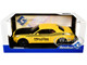 2023 Dodge Challenger SRT Hellcat Redeye Widebody Taxi NYC Hellcab Yellow with Black Hood and Graphics 1/18 Diecast Model Car Solido S1805716