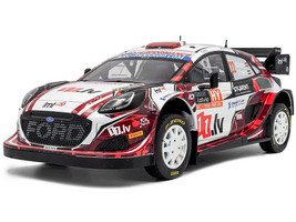 Ford Puma Rally1 #22 Martins Sesks Renars Francis Rally Latvia 2024 Competition Series 1/18 Diecast Model Car Solido S1809507