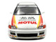 1991 Honda Civic EG6 RHD Right Hand Drive Mugen Racing White with Stripes 1/18 Diecast Model Car Solido S1810404