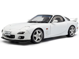 2001 Mazda RX7 Type RS FD3S RHD Right Hand Drive White 1/18 Diecast Model Car Solido S1810607