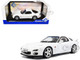2001 Mazda RX7 Type RS FD3S RHD Right Hand Drive White 1/18 Diecast Model Car Solido S1810607