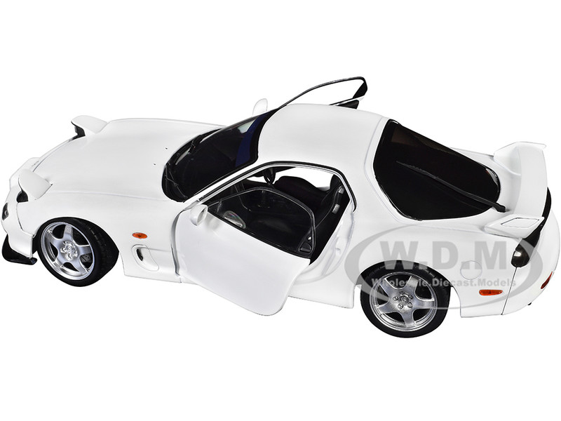 2001 Mazda RX7 Type RS (FD3S) RHD (Right Hand Drive) White 1/18