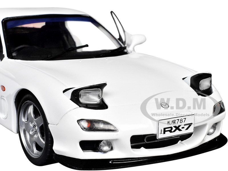 2001 Mazda RX7 Type RS (FD3S) RHD (Right Hand Drive) White 1/18
