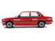 1980 Alpina E21 C1 2 3 Red with Gray Stripes 1/18 Diecast Model Car Solido S1812803