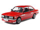 1980 Alpina E21 C1 2 3 Red with Gray Stripes 1/18 Diecast Model Car Solido S1812803