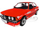 1980 Alpina E21 C1 2 3 Red with Gray Stripes 1/18 Diecast Model Car Solido S1812803