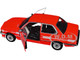 1980 Alpina E21 C1 2 3 Red with Gray Stripes 1/18 Diecast Model Car Solido S1812803