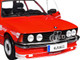 1980 Alpina E21 C1 2 3 Red with Gray Stripes 1/18 Diecast Model Car Solido S1812803