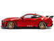 2024 Ford Shelby Mustang Super Snake Race Red with White Stripes 1/18 Diecast Model Car Solido S1813801