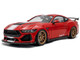 2024 Ford Shelby Mustang Super Snake Race Red with White Stripes 1/18 Diecast Model Car Solido S1813801