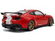 2024 Ford Shelby Mustang Super Snake Race Red with White Stripes 1/18 Diecast Model Car Solido S1813801