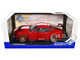 2024 Ford Shelby Mustang Super Snake Race Red with White Stripes 1/18 Diecast Model Car Solido S1813801