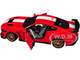 2024 Ford Shelby Mustang Super Snake Race Red with White Stripes 1/18 Diecast Model Car Solido S1813801 2024 Ford Shelby Mustang Super Snake Race Red with White Stripes 1/18 Diecast Model Car Solido S1813801