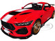 2024 Ford Shelby Mustang Super Snake Race Red with White Stripes 1/18 Diecast Model Car Solido S1813801 2024 Ford Shelby Mustang Super Snake Race Red with White Stripes 1/18 Diecast Model Car Solido S1813801