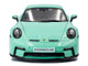 2023 Porsche 911 992 GT3 Touring Mint Green 1/43 Diecast Model Car Solido S4316503