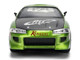 Brian's Mitsubishi Eclipse Green Color Brush Finish with Graphics The Fast and the Furious 2001 Movie Fast & Furious Series 1/24 Diecast Model Car Jada 36817