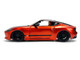 2023 Nissan Z Orange Metallic with Carbon Hood and Black Top JDM Tuners Series 1/24 Diecast Model Car Jada 37490