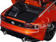 2023 Nissan Z Orange Metallic with Carbon Hood and Black Top JDM Tuners Series 1/24 Diecast Model Car Jada 37490