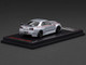Nissan Skyline GT R BNR34 Z Tune Nismo RHD Right Hand Drive Silver Metallic with Graphics 1/64 Diecast Model Car Ignition Model IG3840
