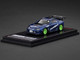 Toyota Supra JZA80 RZ RHD Right Hand Drive #9 WedsSport Blue Metallic with Graphics 1/64 Diecast Model Car Ignition Model IG3843