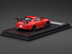 Toyota Supra JZA80 RZ RHD Right Hand Drive Red with Carbon Hood 1/64 Diecast Model Car Ignition Model IG3882