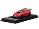 Toyota Supra JZA80 RZ RHD Right Hand Drive Red with Carbon Hood 1/64 Diecast Model Car Ignition Model IG3882