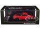 Toyota Supra JZA80 RZ RHD Right Hand Drive Red with Carbon Hood 1/64 Diecast Model Car Ignition Model IG3882