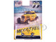 1932 Ford Three-Window Coupe MoonEyes Yellow with Black Stripe Limited Edition to 4400 pieces Worldwide 1/64 Diecast Model Car M2 Machines 31500-HS72