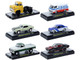 Auto Meets Set of 6 Cars IN DISPLAY CASES Release 93 Limited Edition 1/64 Diecast Model Cars M2 Machines 32600-93