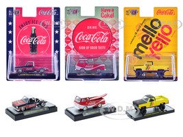 Sodas Set of 3 pieces Release 61 Limited Edition to 10000 pieces Worldwide 1/64 Diecast Model Cars M2 Machines 52500-A61