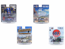 Auto News Release 18 Set of 4 Cars Limited Edition to 8000 pieces Worldwide 1/64 Diecast Model Cars M2 Machines 67500-18