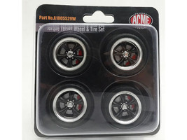 Torque Thrust 18 Wheel and Tire Set of 4 pieces for 1/18 Scale Models ACME A1805529W