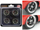 Torque Thrust 18 Wheel and Tire Set of 4 pieces for 1/18 Scale Models ACME A1805529W